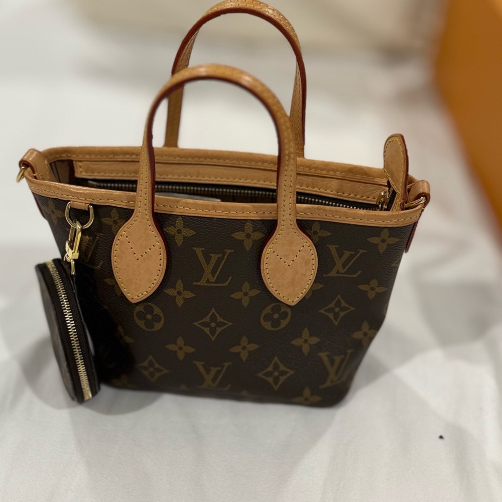 Louis Vuitton Brown and Tan Monogram Tote